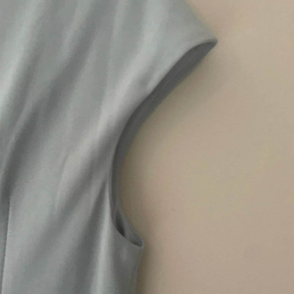 Dress Tells Gray A-Line Cap Sleeve Dress Size Small  Classic Career Party  Chic